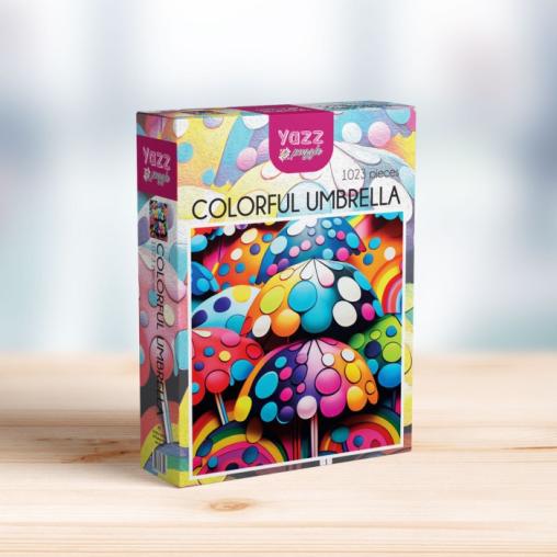 Puzzle Yazz Paraguas Colorido de 1023 Piezas